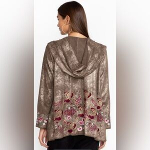 Johnny Was CLAUDETTE METALLIC SWEATER Limited Edition